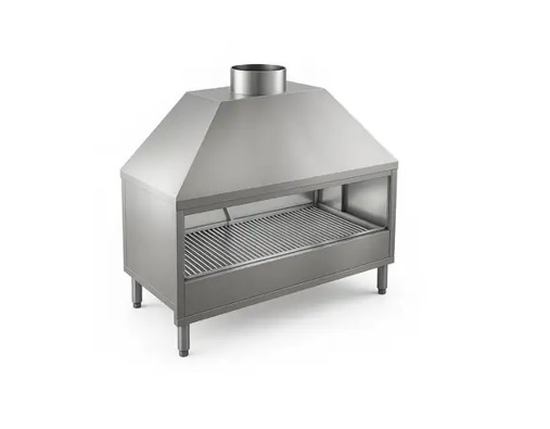 Paslanmaz Kömürlü Ocakbaşı Izgara 200cm